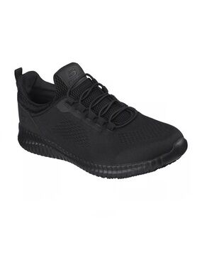 Skechers Memory Foam Slip-on Work Relaxed Fit Cessnock Black 9.5